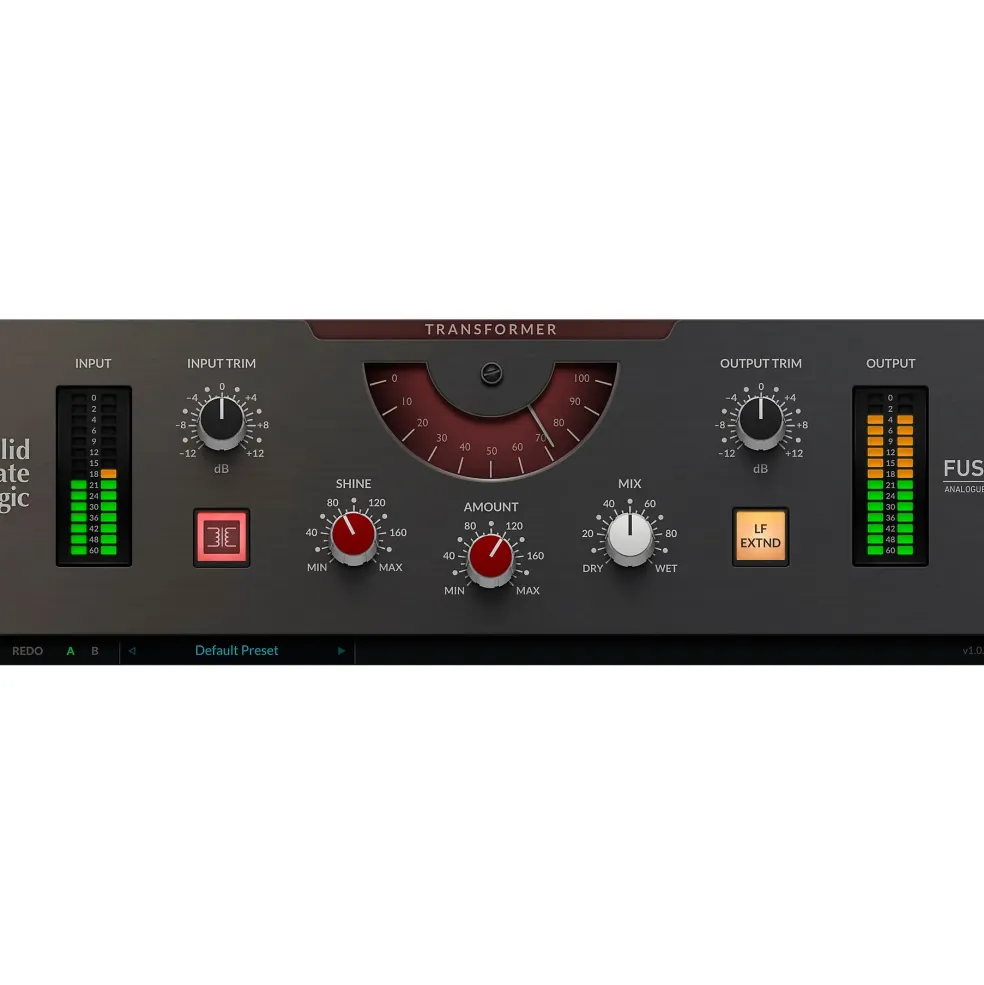 Solid State Logic Software Fusion Transformer Plug-in