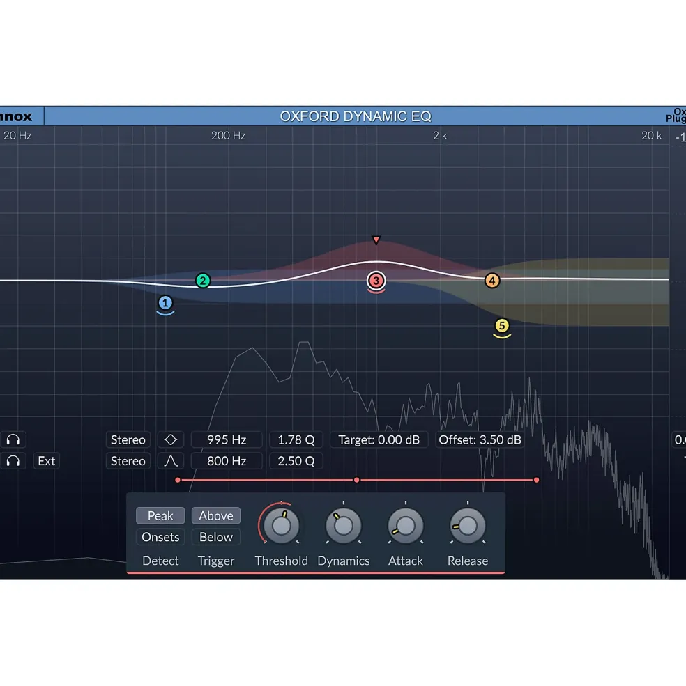 Sonnox Oxford Dynamic EQ HDX-HD Plug-in