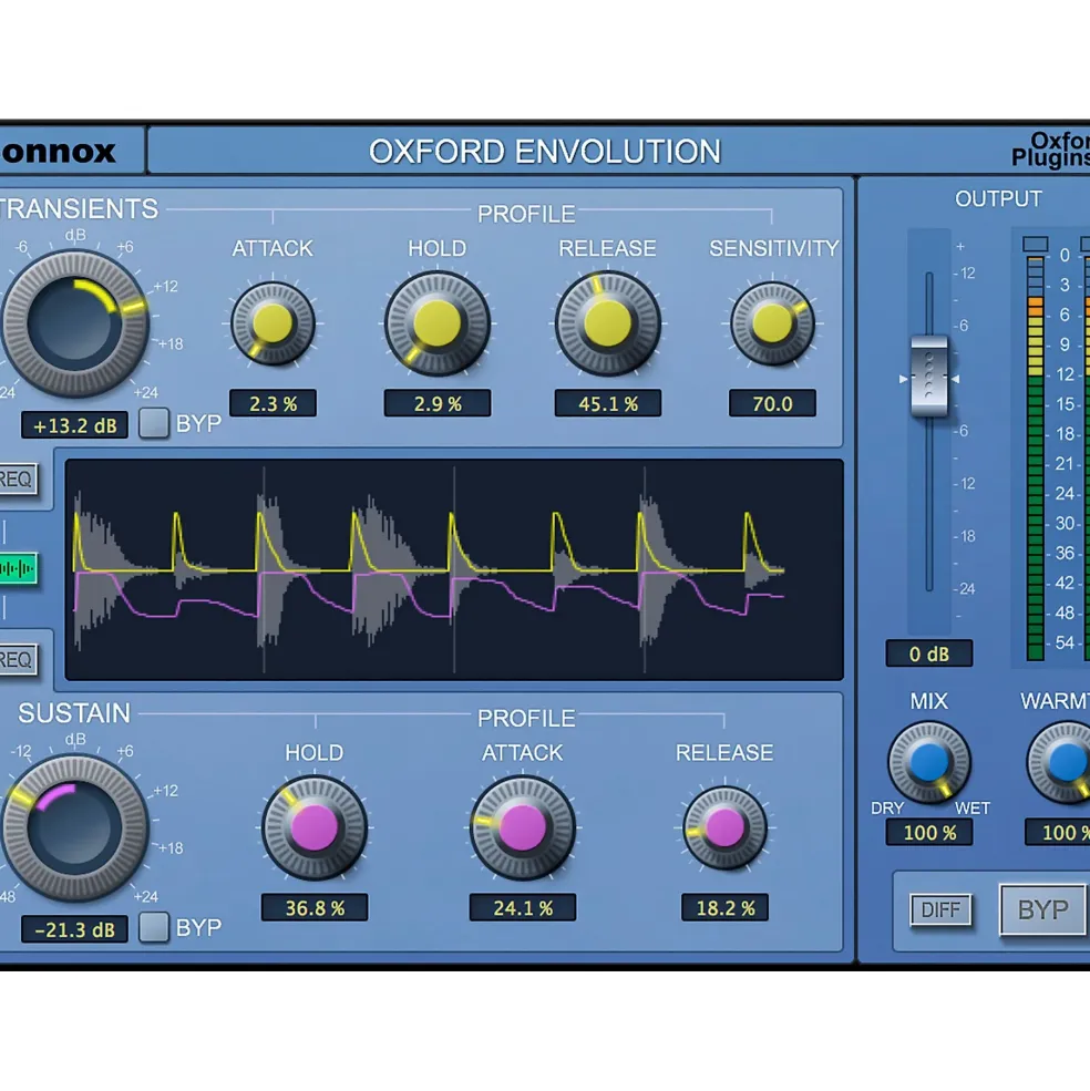 Sonnox Oxford Envolution HD-HDX Plug-in