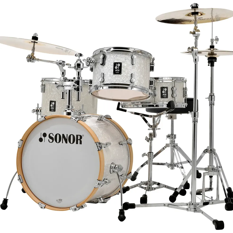 SONOR AQ2 Bop Maple 4-Piece Shell Pack White Marine Pearl