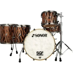 SONOR SQ2 5-Piece Elder Tree Vintage Beech Shell Pack With 22