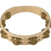 Sound Percussion Labs Baja Percussion Double Row Headless Tambourine With Brass Jingles 10 in. Natural