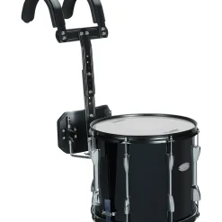 Sound Percussion Labs Marching Snare Drum With Carrier 14 x 12 in. Black