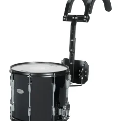 Sound Percussion Labs Marching Snare Drum With Carrier 14 x 12 in. Black