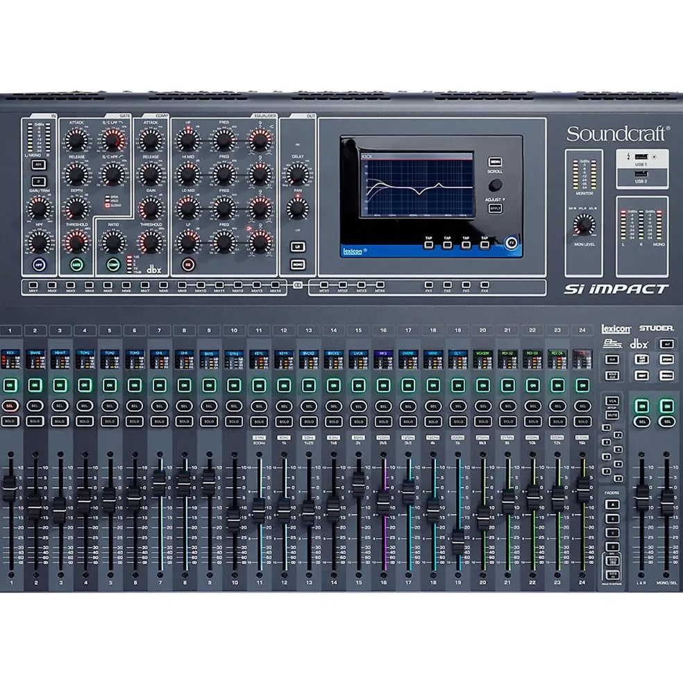 Soundcraft Si Impact 32-Channel Digital Mixer
