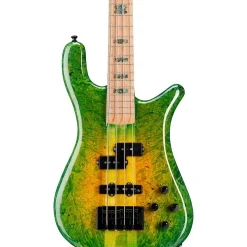 Spector NS2 Maple Burl/Wimbish Neck Green