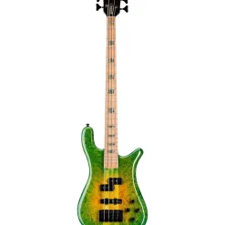 Spector NS2 Maple Burl/Wimbish Neck Green