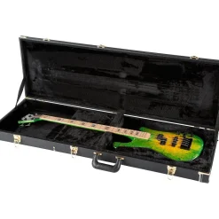 Spector NS2 Maple Burl/Wimbish Neck Green