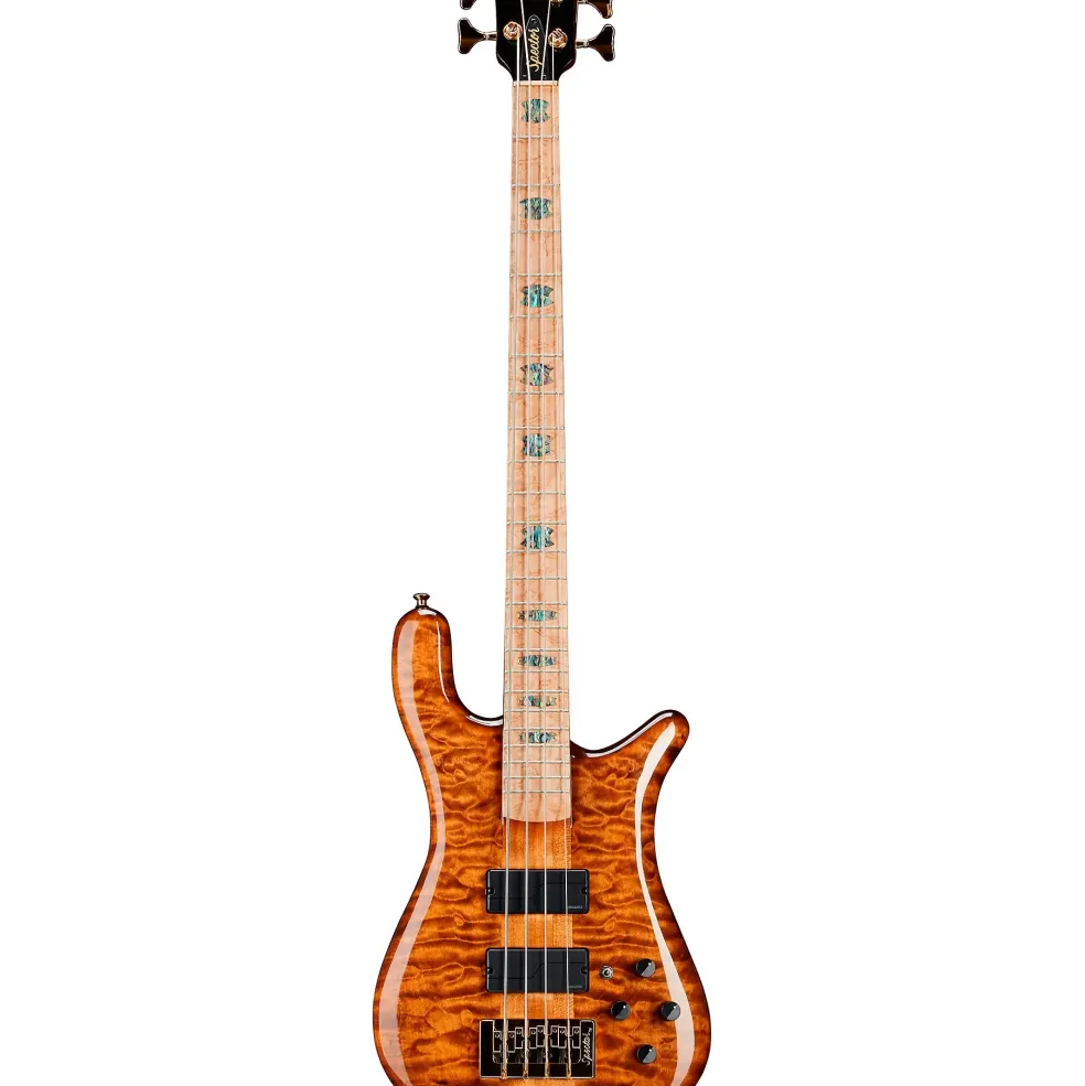 Spector NS2 Quilted Top/Fishman Electronics Tiger Eye