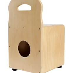 Stagg Kid's Cajon with Backrest Purple