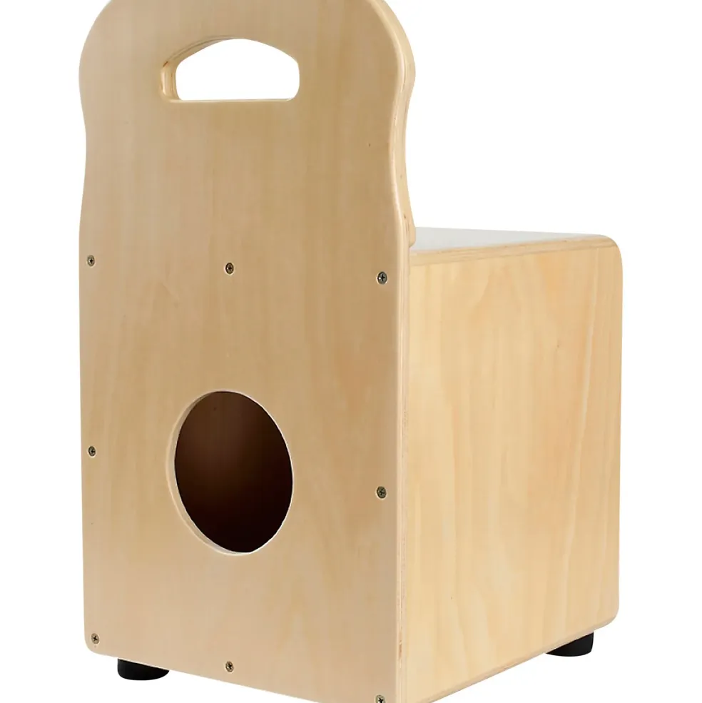 Stagg Kid's Cajon with Backrest Purple