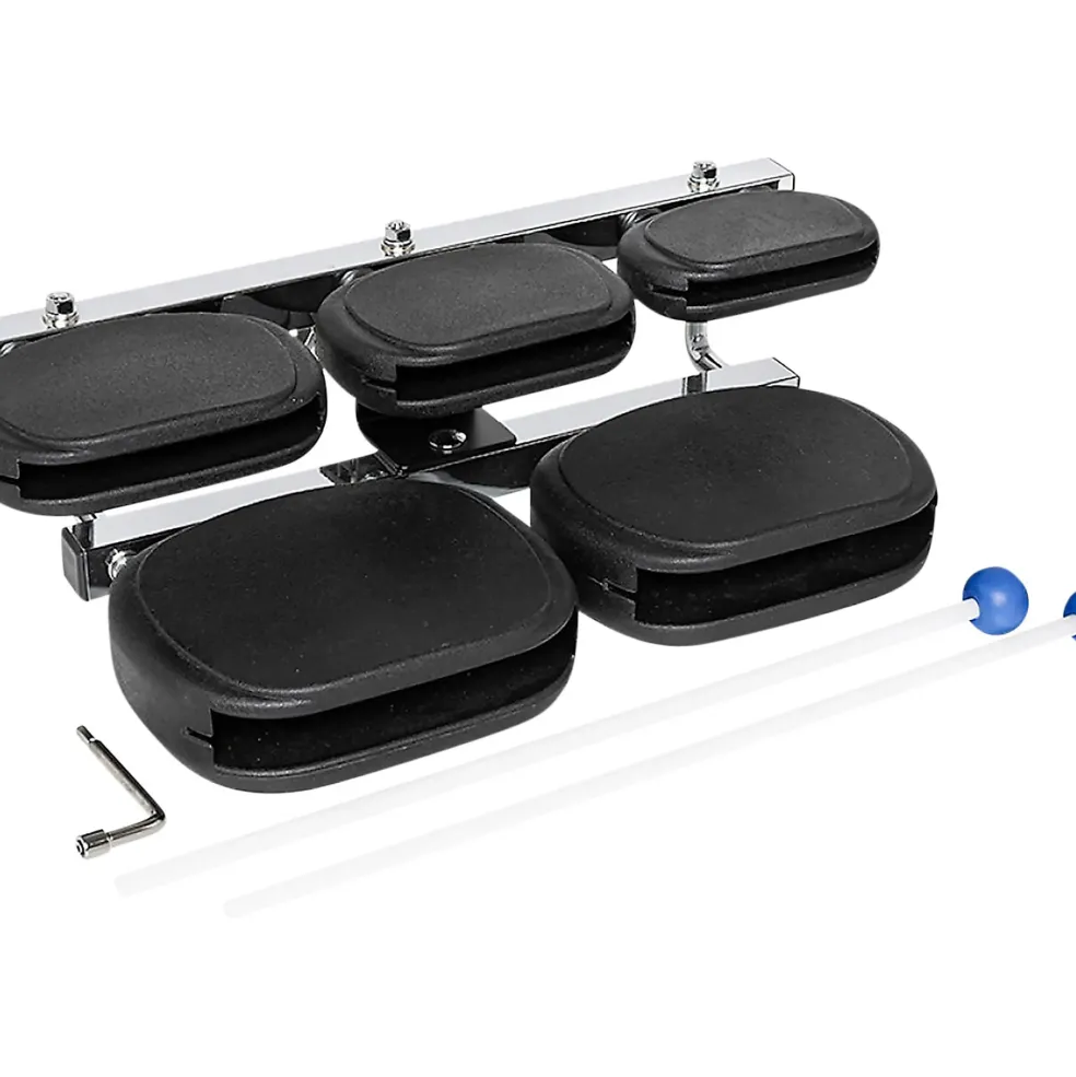 Stagg Synthetic 5-Piece Temple Block Set