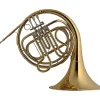 Stagg WS-HR245 Series Single French Horn Clear Lacquer Fixed Bell