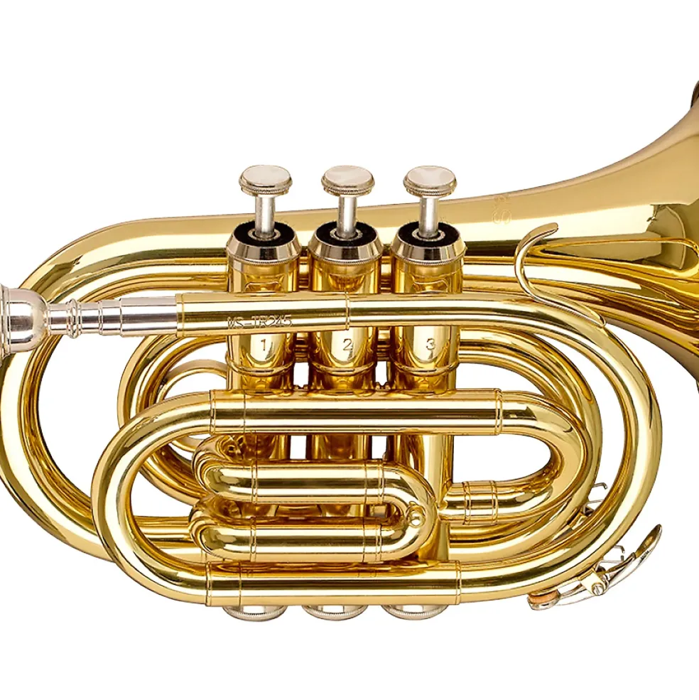 Stagg WS-TR245S Series Bb Pocket Trumpet Clear Lacquer