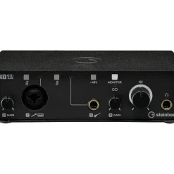 Steinberg IXO12 Audio Interface with One Mic Preamp Black