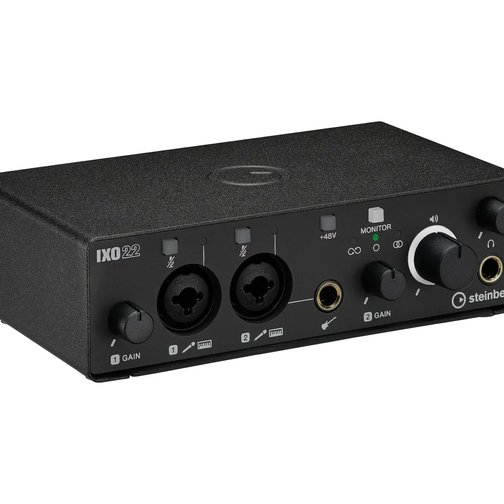 Steinberg IXO22 B Recording Pack with Mic & Headphones