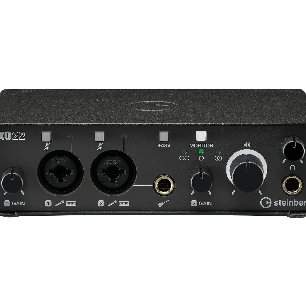 Steinberg IXO22 B Recording Pack with Mic & Headphones