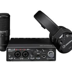 Steinberg UR22C Recording Pack With 2-In/2-Out USB 3.0 Type-C Audio Interface, Microphone & Headphones