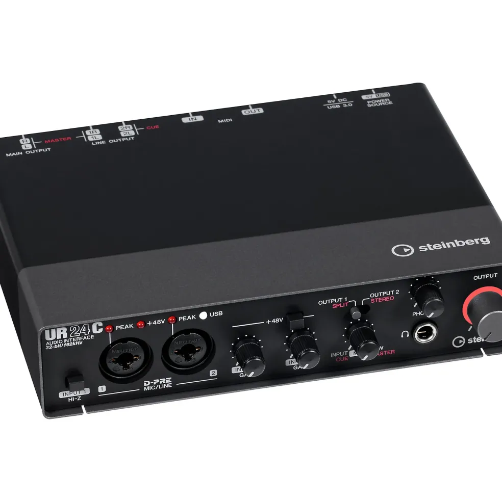 Steinberg UR24C USB C Audio Interface with DJ Mode