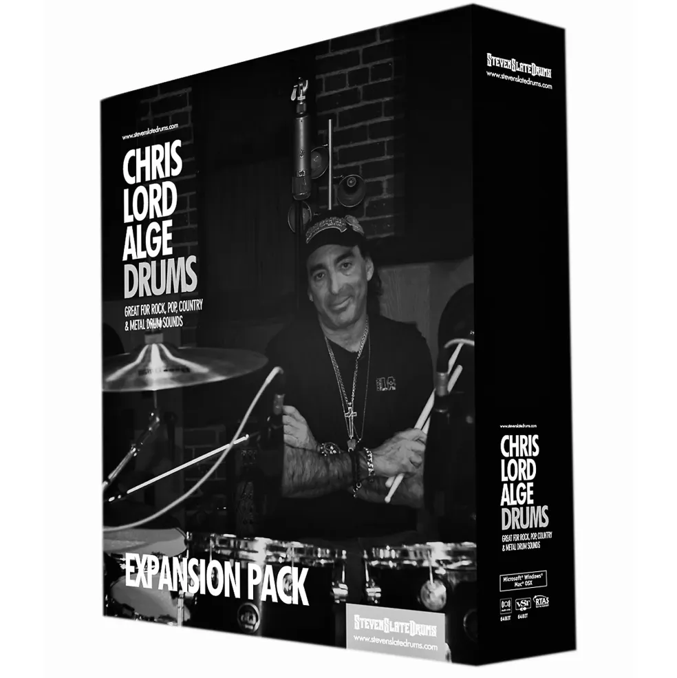 Steven Slate Audio Chris Lord-Alge Drums Expansion
