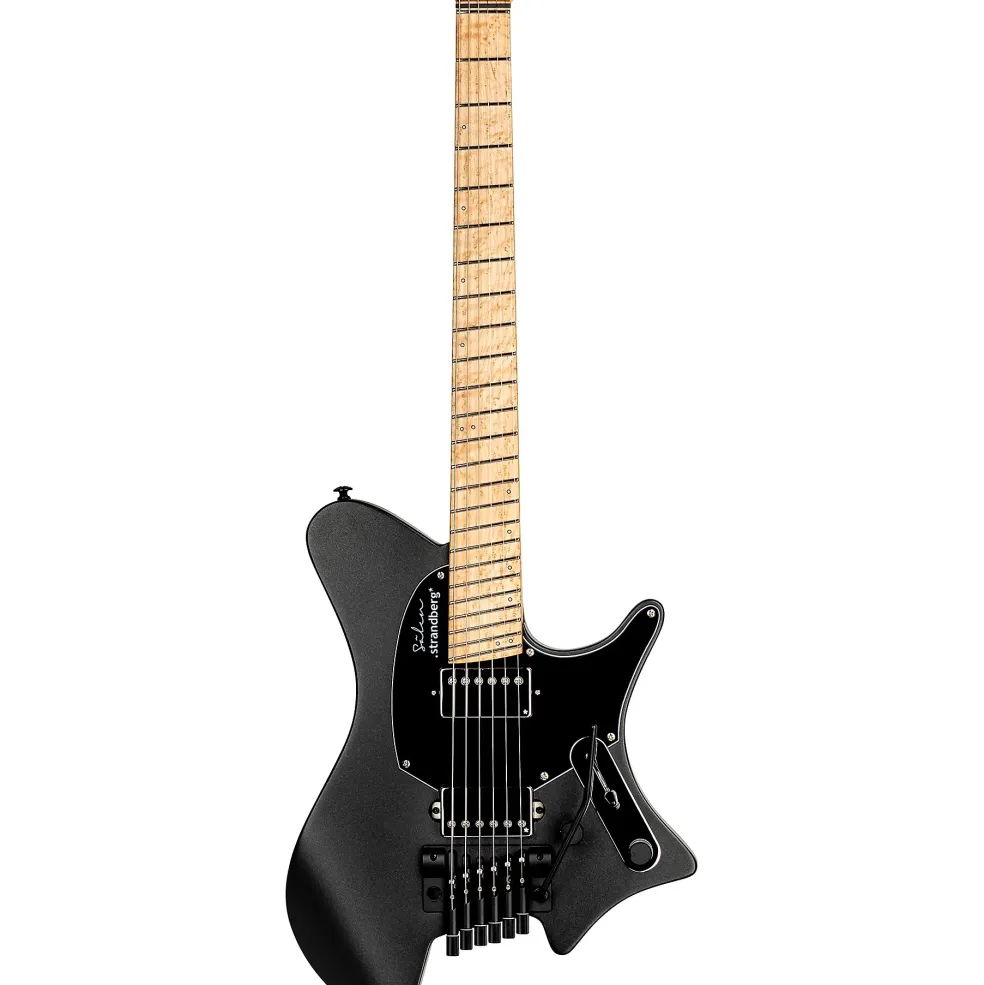 strandberg Salen Classic NX 6 Tremolo Electric Guitar Black Granite