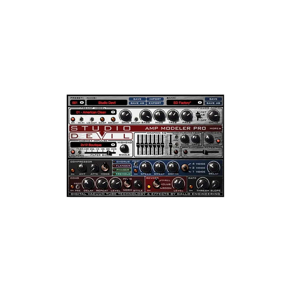 Studio Devil Amp Modeler Pro Software Download