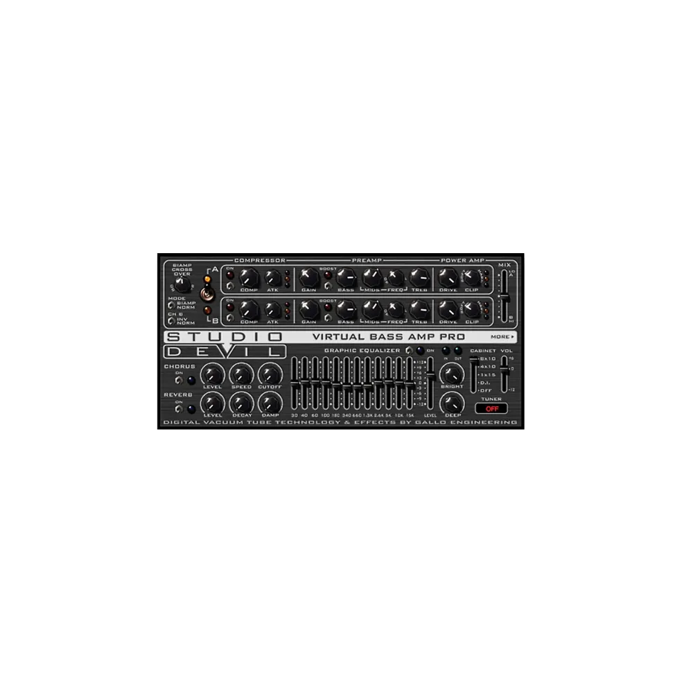 Studio Devil Virtual Bass Amp Pro Software Download