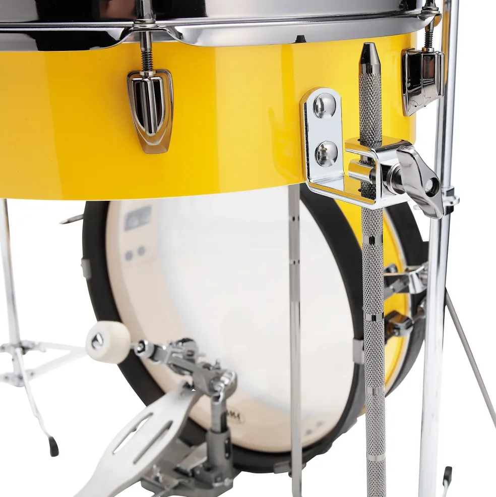 TAMA Club-JAM Pancake 4-Piece Shell Pack With 18" Bass Drum Electric Yellow