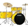 TAMA Imperialstar 6-Piece Complete Drum Set With 22" Bass Drum Electric Yellow