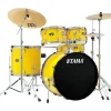 TAMA Imperialstar 5-Piece Complete Drum Set With 22" Bass Drum Electric Yellow