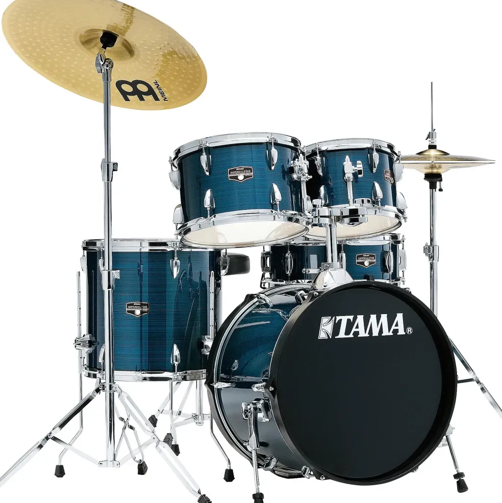 TAMA Imperialstar 5-Piece Complete Drum Set With 18" Bass Drum Electric Yellow
