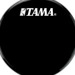 TAMA Logo Resonant Bass Drum Head 22 in. Black