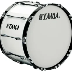 Tama Marching 24 x 14 in. Starlight Marching Bass Drum Sugar White