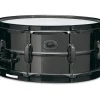 TAMA Metalworks Steel Snare Drum 14 x 6.5 in. Black Nickel Hardware