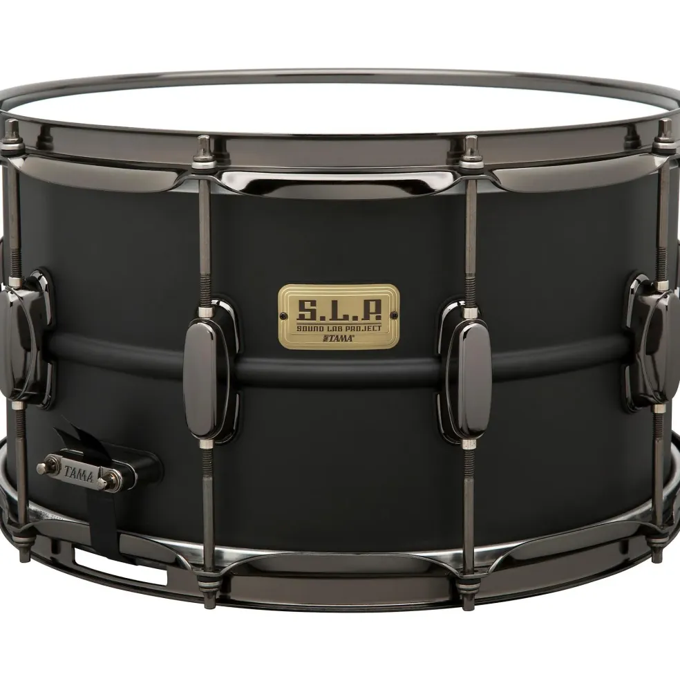 TAMA S.L.P. Big Black Steel Snare Drum 14 x 8 in.