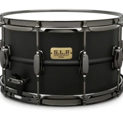 TAMA S.L.P. Big Black Steel Snare Drum With Road Runner Bag
