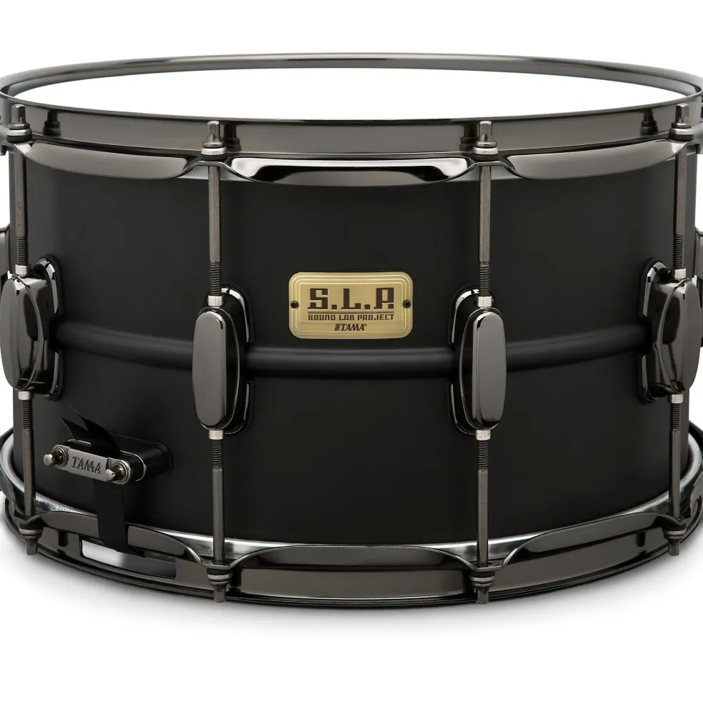TAMA S.L.P. Big Black Steel Snare Drum With TAMA Bag