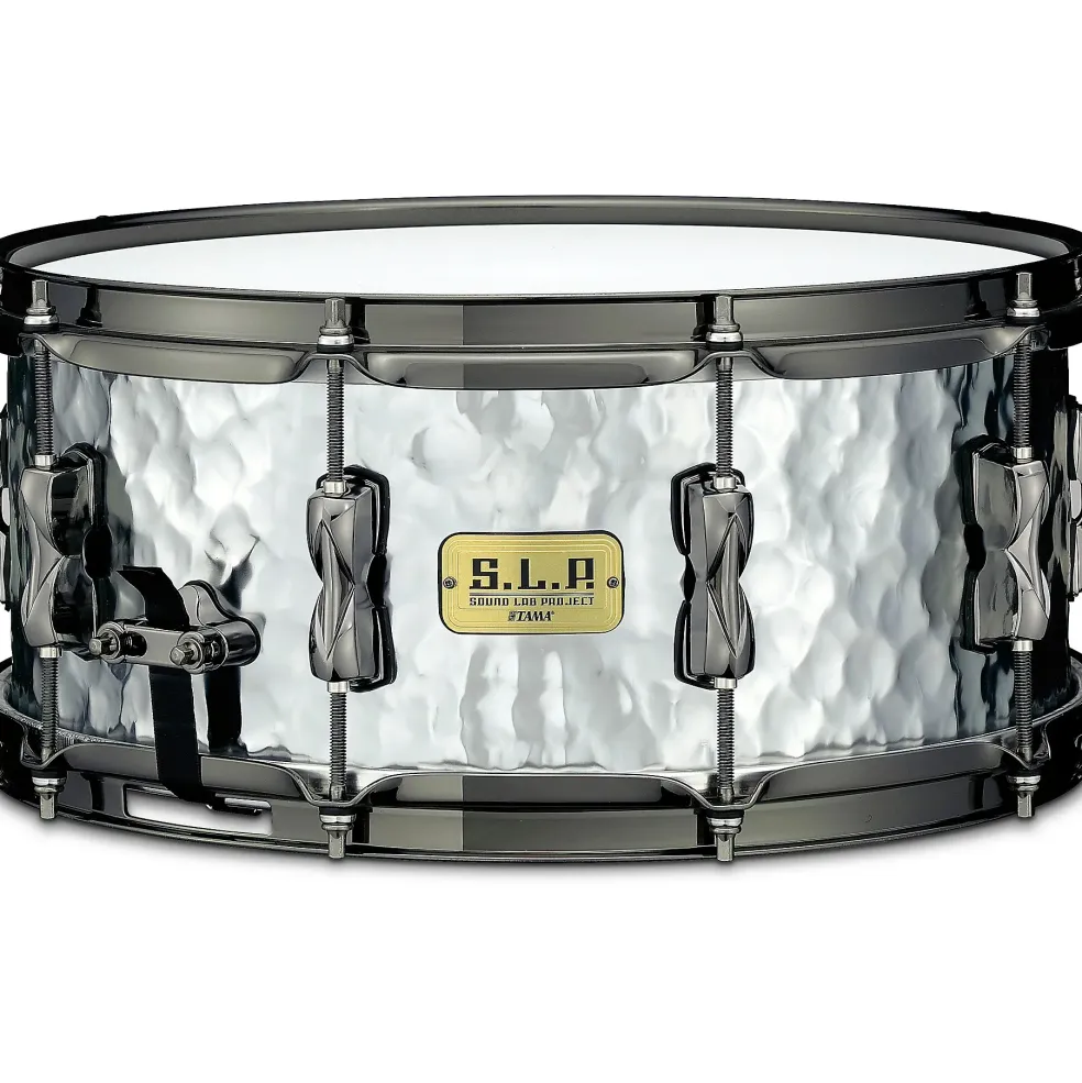 TAMA S.L.P Expressive Hammered Steel Snare Drum 14 x 6 in.