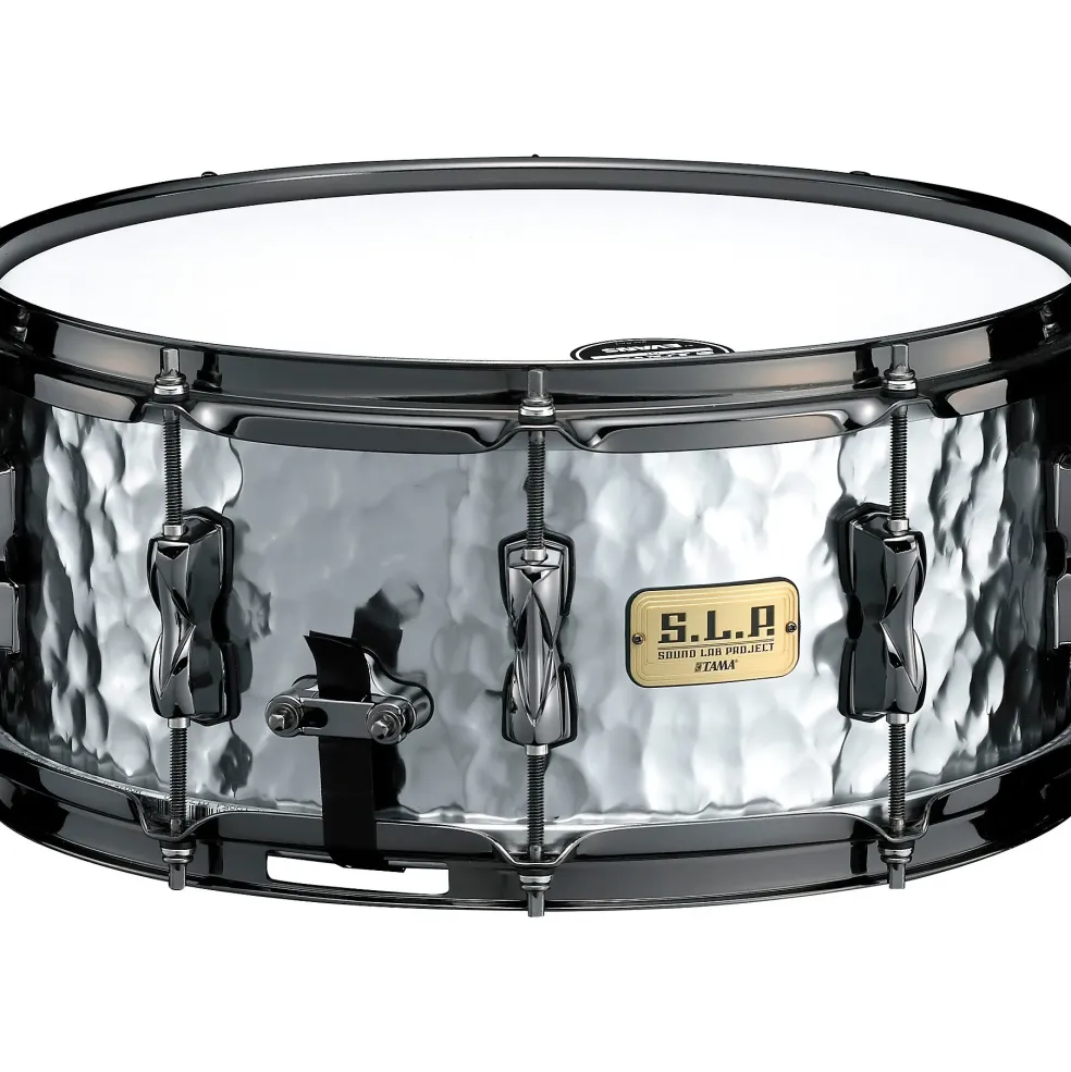 TAMA S.L.P Expressive Hammered Steel Snare Drum 14 x 6 in.