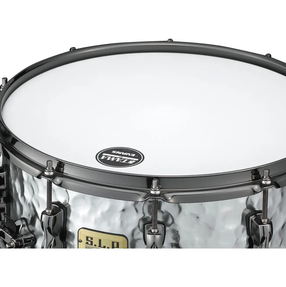 TAMA S.L.P Expressive Hammered Steel Snare Drum 14 x 6 in.