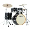 TAMA S.L.P. Fat Spruce 5-Piece Shell Pack With 20" Bass Drum Satin Charcoal Black