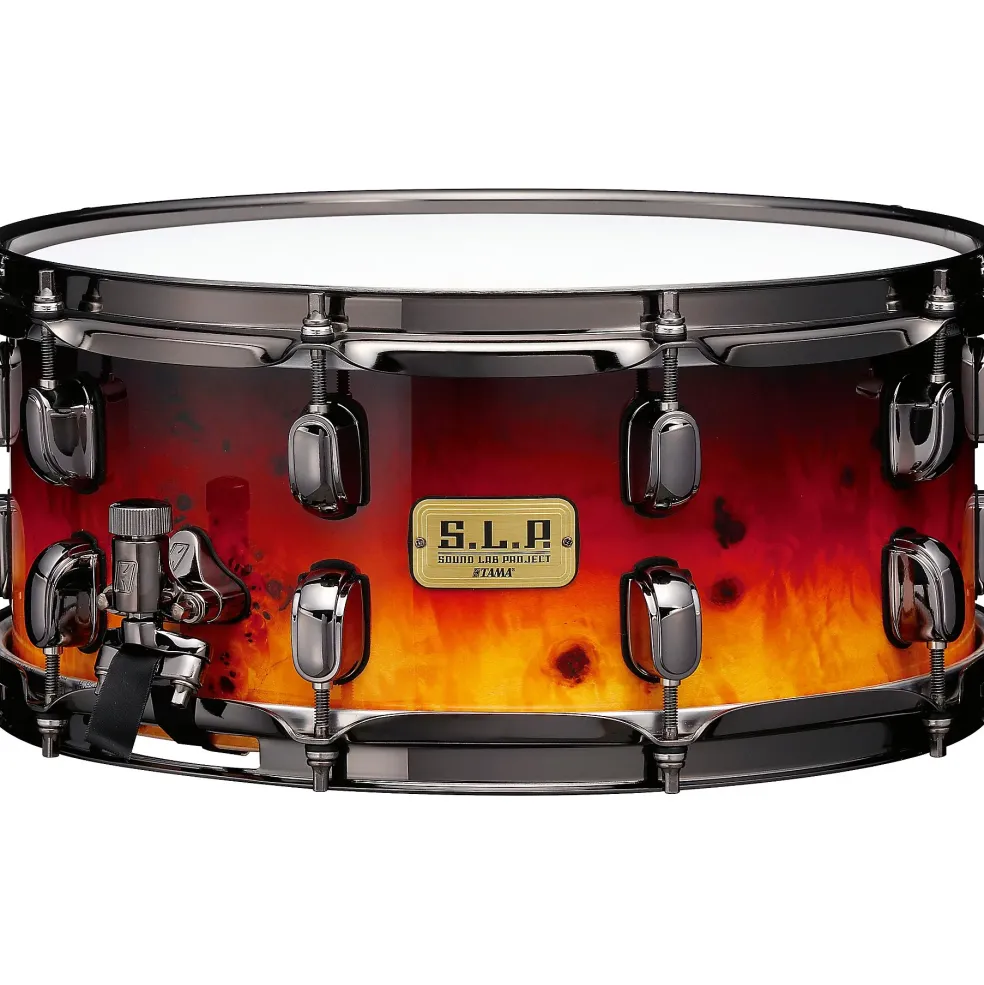 TAMA S.L.P. G-Kapur Snare Drum 14 x 6 in. Amber Sunset Fade