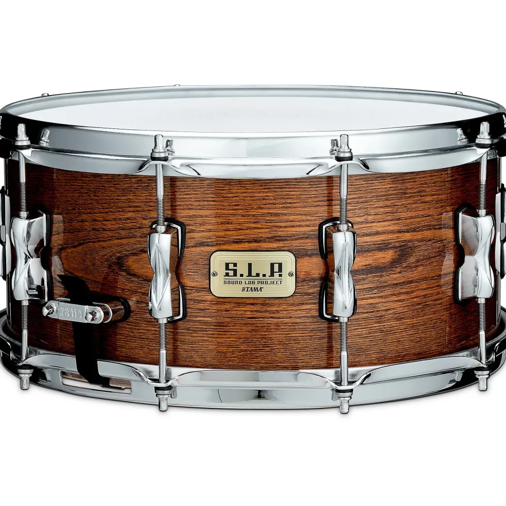 TAMA S.L.P. Limited-Edition G-Hickory Snare Drum 14 x 6.5 in. Gloss Natural Elm
