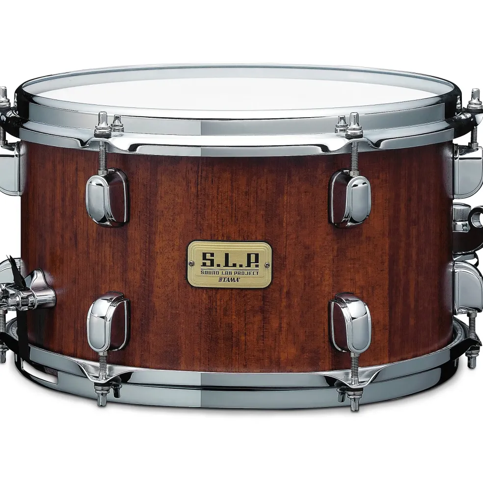 TAMA S.L.P. Mod Bubinga Snare Drum 12 x 7 in. Satin Bubinga