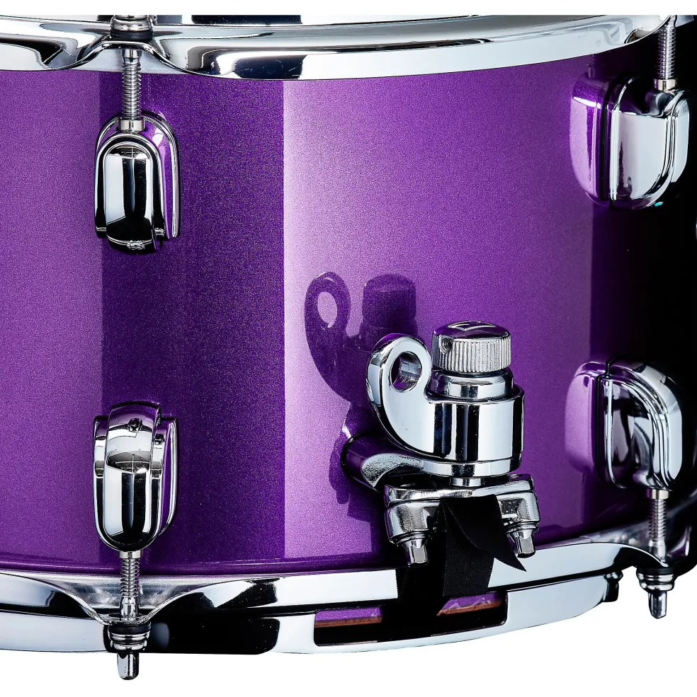 TAMA S.L.P. Mod Bubinga Snare Drum - Clay Aeschliman Artist Model 12 x 7 in. Galactic Purple