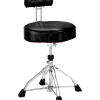 TAMA 1st Chair Ergo-Rider Drum Throne With Backrest Black