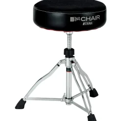 TAMA 1st Chair Round Rider Drum Throne Cloth top Black