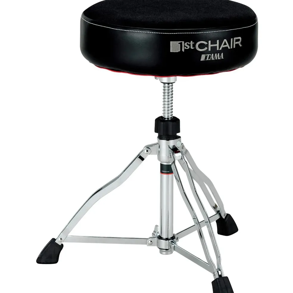 TAMA 1st Chair Round Rider Drum Throne Cloth top Black