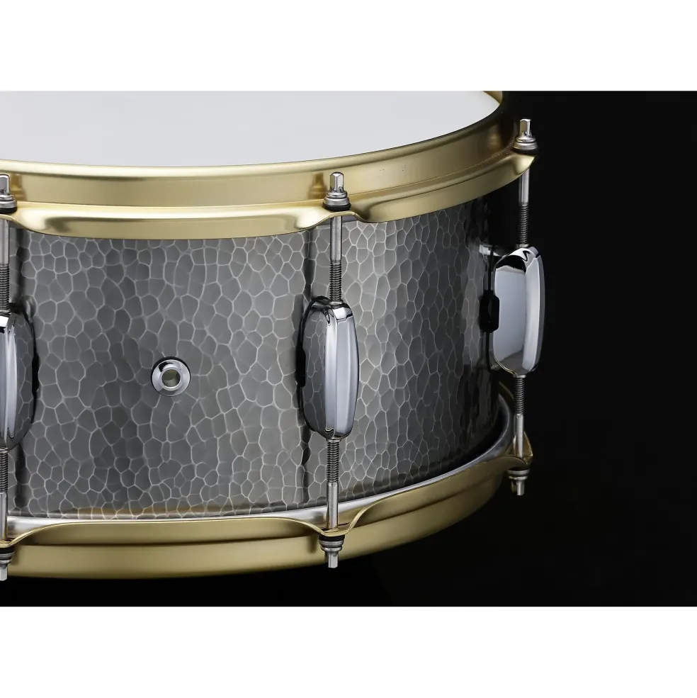 TAMA STAR Reserve Hand Hammered Aluminum Snare Drum 14 x 6.5 in.