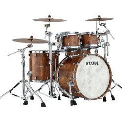 TAMA STAR Walnut 3-Piece Shell Pack With 20" Bass Drum Roasted Japanese Chestnut